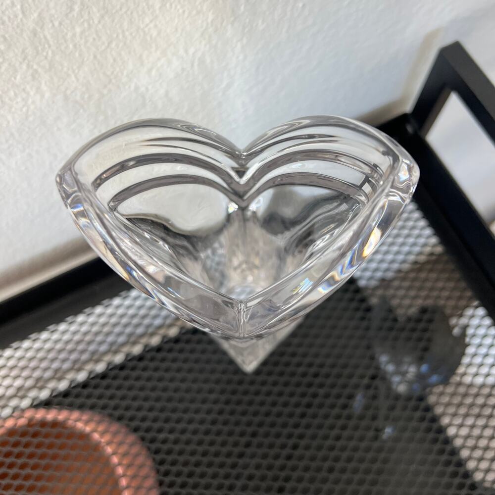 Vintage Mikasa Lead Crystal Deco Bud Vase - Picture 5 of 6